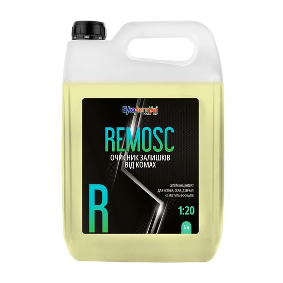 Очисник залишків від комах 5 л концентрат Ekokemika Pro Line REMOSC 1:20 (780415), Об’єм: 5 л