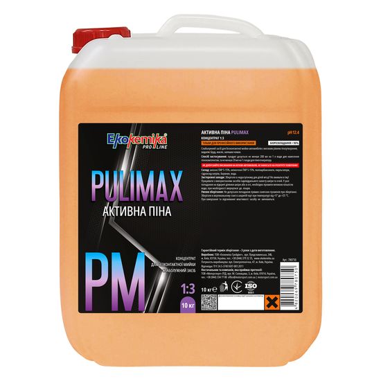 Активна піна 10 кг Ekokemika Pro Line PULIMAX 1:3 (780750)