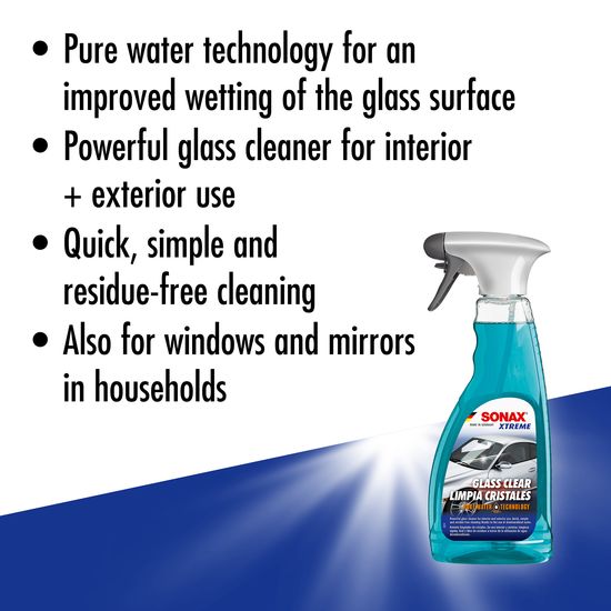 Очищувач скла і дзеркал 500 мл SONAX XTREME Scheibenklar (238241), зображення 8