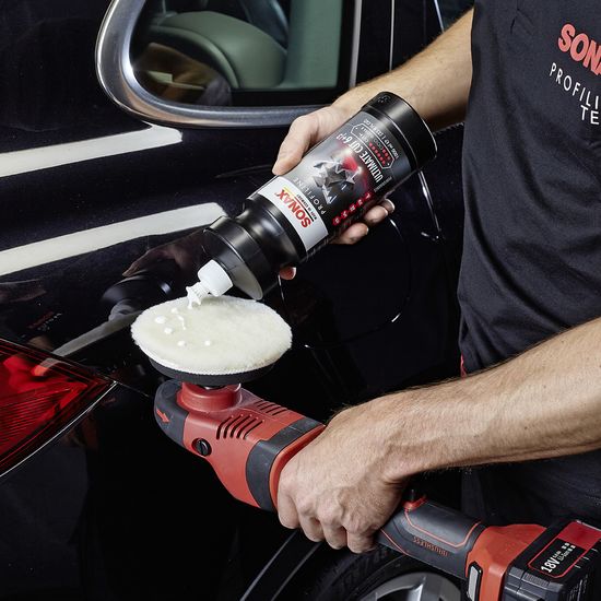 Стартова полірувальна паста для кузова автомобіля 1 л SONAX PROFILINE Ultimate Cut 6 +/3 (239300), зображення 3