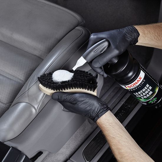 Засіб для ефективного очищення гладкої шкіри 1 л SONAX PROFILINE Leather Cleaner (281300), зображення 4