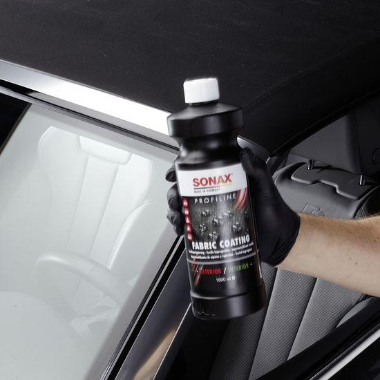 Засіб для захисту дахів кабріолетів та тканин 1 л SONAX PROFILINE FabricCoating (310300), зображення 5