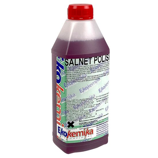 Концентрований засіб для ручного миття підлоги 1 л Ekokemika Clean Line SALNET POLISH (545661), Об’єм: 1 л