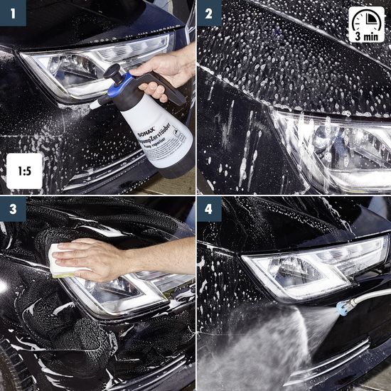 Універсальний очисник для зовнішніх та внутрішніх поверхонь 1 л SONAX PROFILINE Multistar (627341), зображення 11