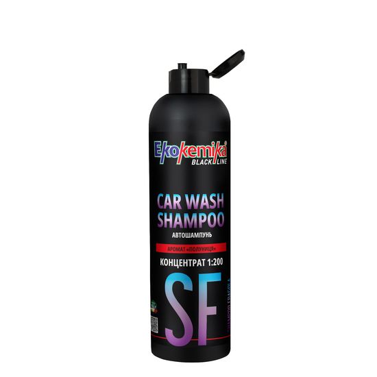 Автошампунь з ароматом полуниці 500 мл Ekokemika Black Line CAR WASH SHAMPOO (780620)