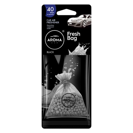Автомобільний ароматизатор Aroma Car Ceramic Fresh Bag - Black 20 гр (100766), Аромат: Black