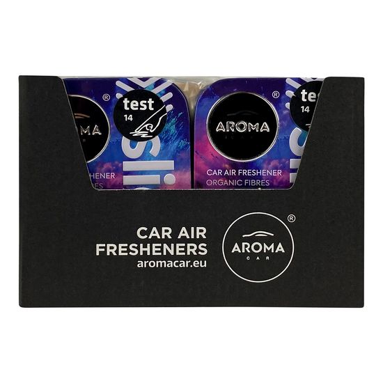 Автомобильний ароматизатор Aroma Car Organic SLIDE - Black (116903), Аромат: Black, зображення 2