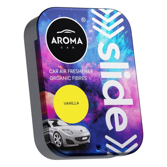 Автомобільний ароматизатор Aroma Car Organic SLIDE - Vanilla (116934), Аромат: Vanilla