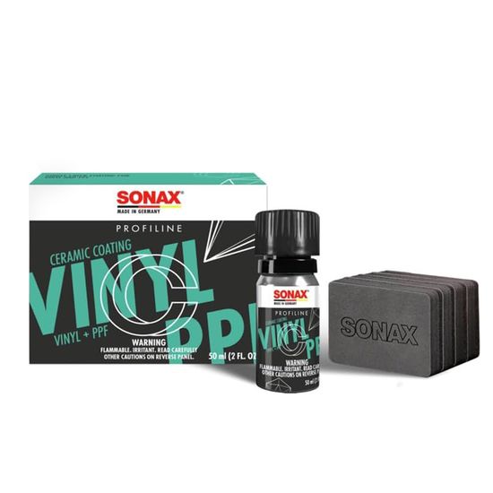 Керамічне захисне покриття для вінілових та полімерних плівок автомобіля 50 мл SONAX PROFILINE Ceramic Coating CC Vinyl+PPF (279000)