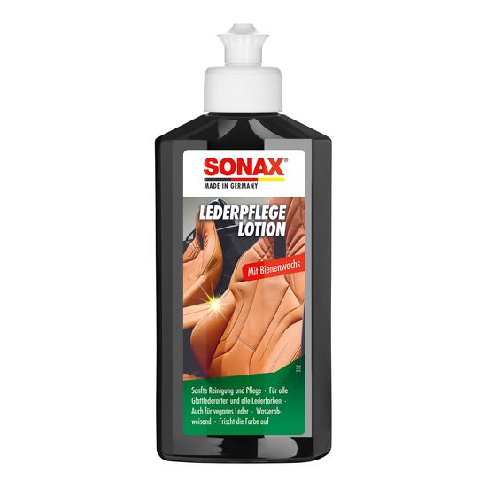 Лосьйон для догляду за шкірою 250 мл SONAX Lederpflegelotion (291141), зображення 2