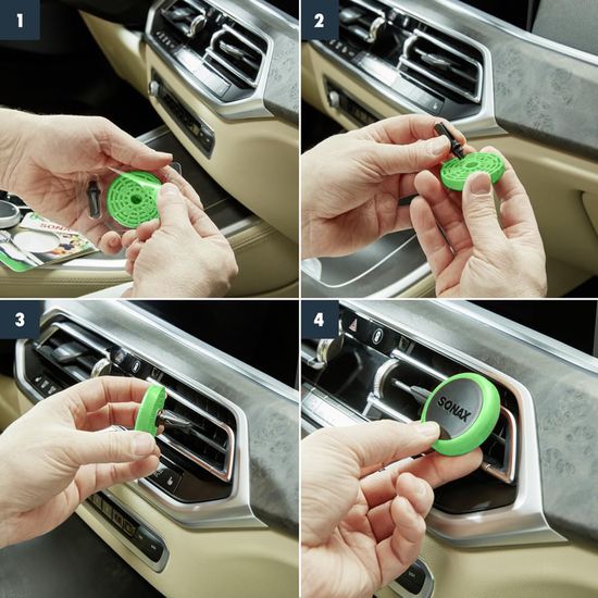 Автомобільний ароматизатор SONAX Air Freshener - Alm Sommer (362041), Аромат: Alm Sommer, зображення 5