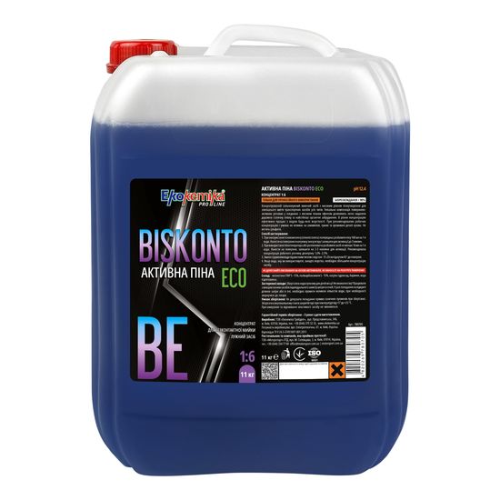 Активна піна 11  кг Ekokemika Pro Line BISKONTO ECO 1:6 (780705), Об’єм: 11 кг