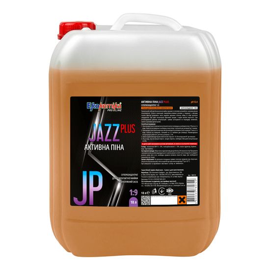 Активная пена 10 л Ekokemika Pro Line JAZZ PLUS 1:9 (780729), Об’єм: 10 л