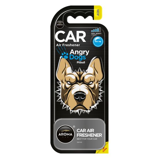 Автомобільний ароматизатор Aroma Car Angry Dogs - Fresh Linen (831839), Аромат: Fresh Linen, зображення 2