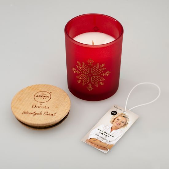 Набір з ароматичної свічки та аромапалочок Aroma Home XMASS BOX "Вечірня кориця" 150г + 100мл (832010), зображення 7