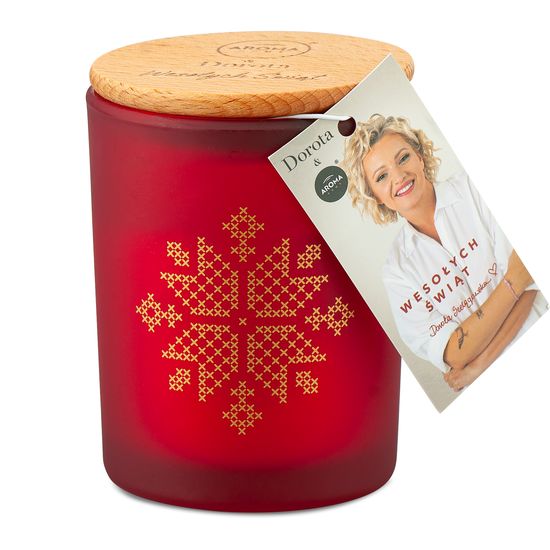 Набір з ароматичної свічки та аромапалочок Aroma Home XMASS BOX "Вечірня кориця" 150г + 100мл (832010), зображення 6