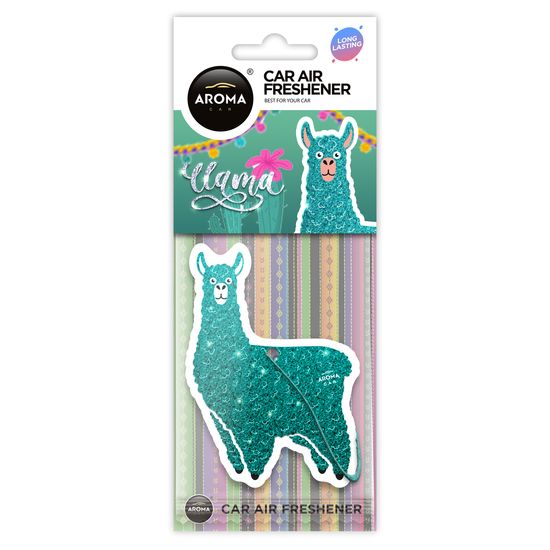 Автомобільний ароматизатор Aroma Car Glitter Series - Lama (832652), Аромат: Lama
