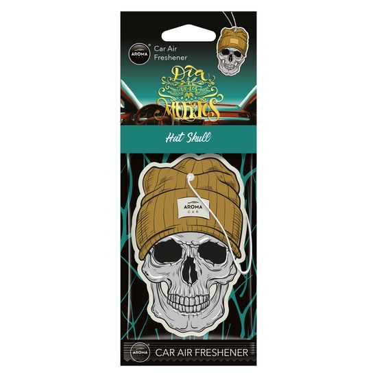 Автомобільний ароматизатор Aroma Car Dia De Los Muertos - Hat Skull (832782), Аромат: Hat Skull