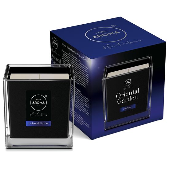 Ароматична свічка Aroma Home Black Series - Oriental Garden 155 г (835127), Аромат: Oriental Garden