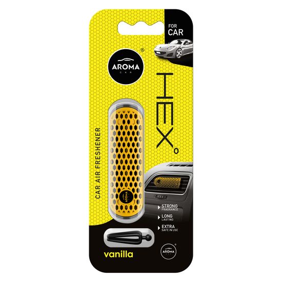 Автомобільний ароматизатор Aroma Car HEX - Vanilla (835776), Аромат: Vanilla