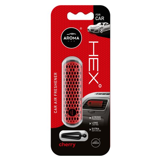 Автомобільний ароматизатор Aroma Car HEX - Cherry (835806), Аромат: Cherry
