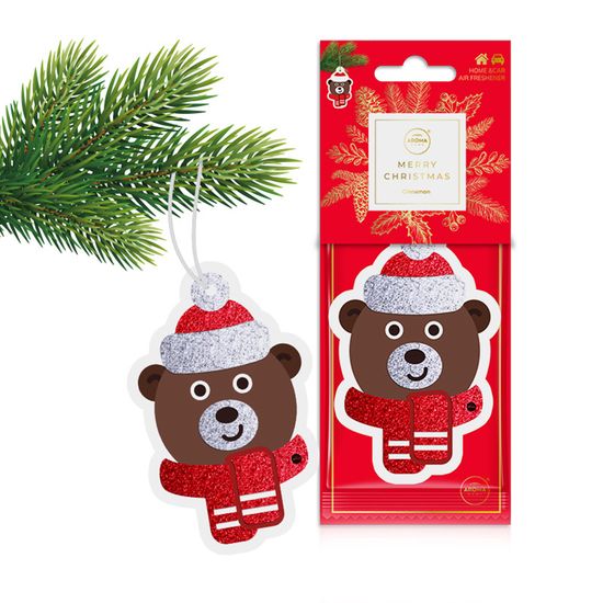 Ароматизатор "Ведмідь" Aroma Home Merry Christmas - Cinnamon (836865), зображення 2