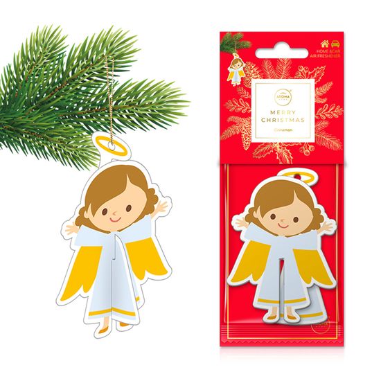 Ароматизатор "Янгол 3D" Aroma Home Merry Christmas - Cinnamon (836926), зображення 2