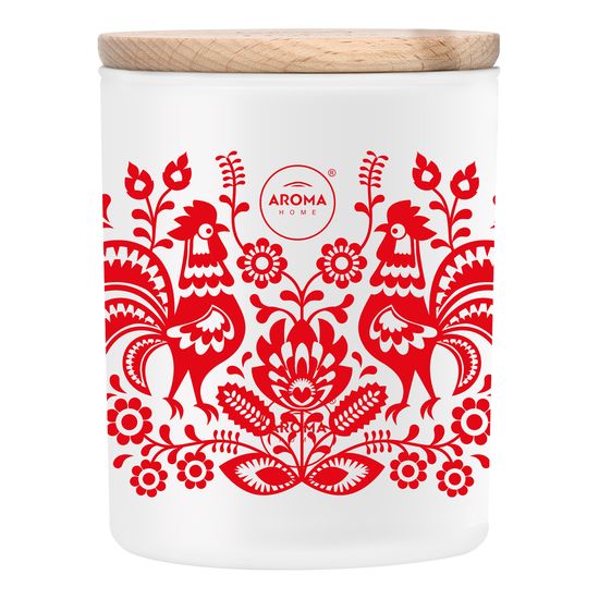 Ароматична свічка Aroma Home, I love Poland, Квітка маку 150 г  (837404), Аромат: Цветок мака