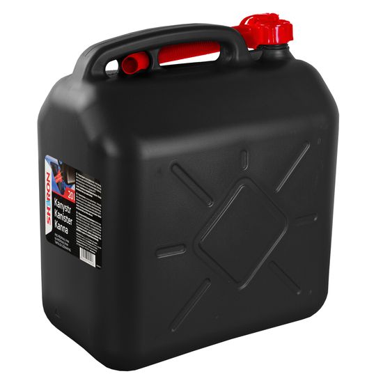 Каністра пластикова для палива 20 л SHERON чорна (994926​)