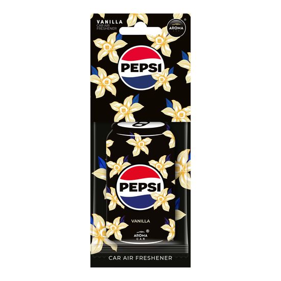 Автомобильный ароматизатор Aroma Car PEPSI Cellulose Can - Vanilla (11361), Аромат: PEPSI-Vanilla