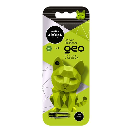 Автомобільний полімерний ароматизатор Aroma Car GEO Cat - Matisse Morning (12056), Аромат: Matisse Morning
