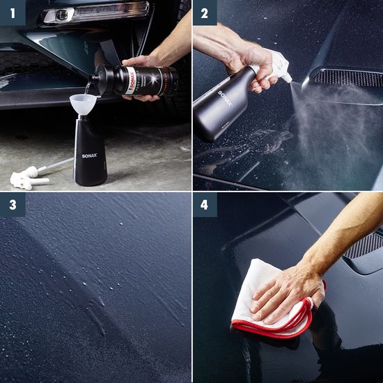 Професійний засіб для очищення ЛФП від вапняних плям 1 л SONAX PROFILINE Waterspot Remover (275300), зображення 5