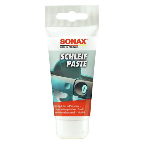 Шліфпаста для ручного видалення подряпин 75 мл SONAX SchleifPaste (320100)