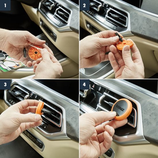 Автомобільний ароматизатор SONAX Air Freshener - Havana Love (368041), Аромат: Havana Love, зображення 5