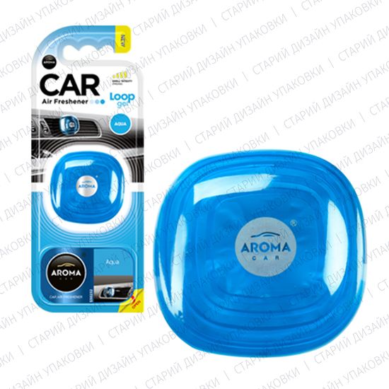 Автомобільний ароматизатор Aroma Car Loop Gel - Aqua (631142), Аромат: Aqua, зображення 2