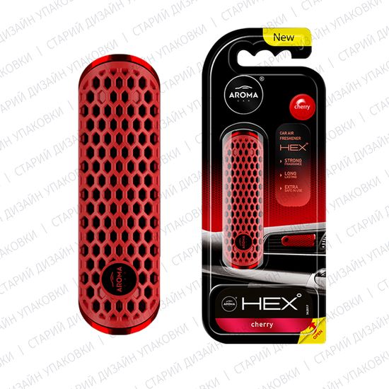 Автомобільний ароматизатор Aroma Car HEX - Cherry (835806), Аромат: Cherry, зображення 3