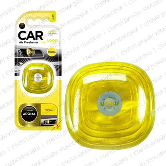 Автомобільний ароматизатор Aroma Car Loop Gel - Vanilla (925999), Аромат: Vanilla, зображення 2