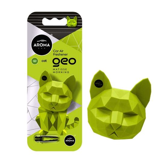 Автомобільний полімерний ароматизатор Aroma Car GEO Cat - Matisse Morning (12056), Аромат: Matisse Morning, зображення 2