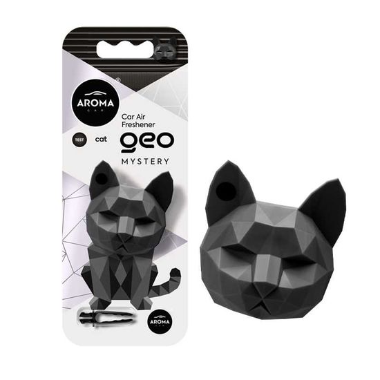Автомобільний полімерний ароматизатор Aroma Car GEO Cat - Mystery (12058), Аромат: Mystery, зображення 2