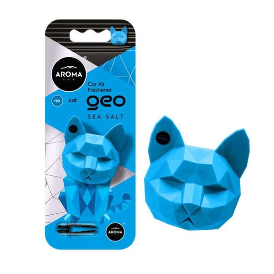 Автомобільний полімерний ароматизатор Aroma Car GEO Cat - Sea Salt (12148), Аромат: Sea Salt, зображення 2