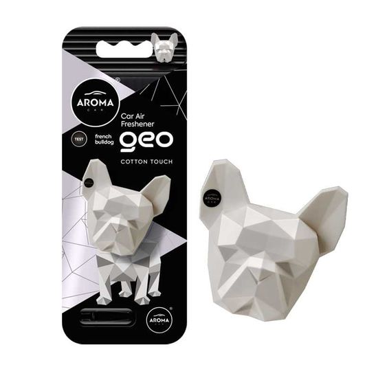 Автомобільний полімерний ароматизатор Aroma Car GEO Dog - Cotton Touch (12053), Аромат: Cotton Touch, зображення 2