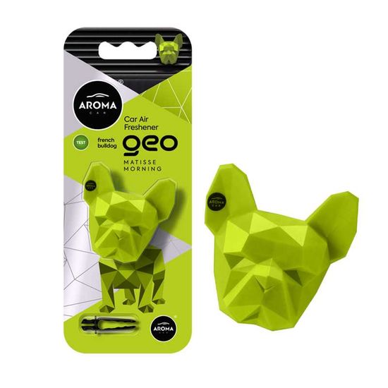 Автомобільний полімерний ароматизатор Aroma Car GEO Dog - Matisse Morning (12055), Аромат: Matisse Morning, зображення 2