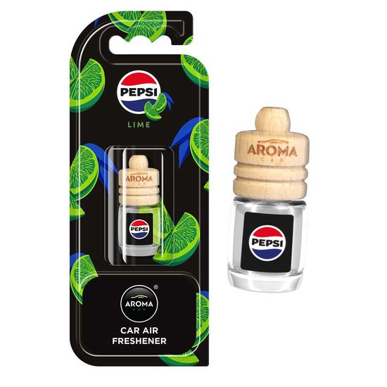 Автомобильный ароматизатор Aroma Car PEPSI Wood - Lime (11636), Аромат: PEPSI-Lime