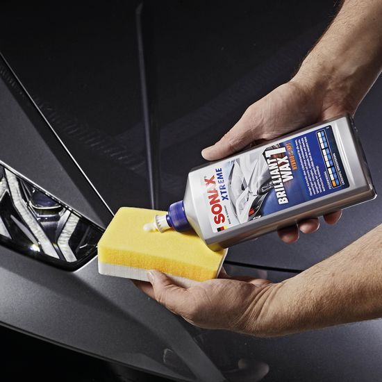 Фінішний поліроль з воском 250 мл SONAX XTREME Brilliantwax 1 Hybrid NPT (201100), зображення 2