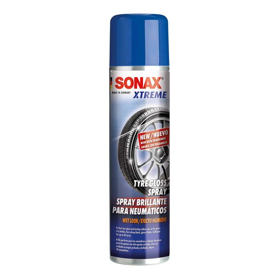 Засіб по догляду і чорнінню шин глянцевий 400 мл SONAX XTREME Reifenglanzspray Wet Look (235300), зображення 2