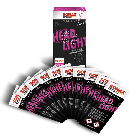Керамічне захисне покриття для пластикових фар SONAX PROFILINE Headlight Coating UV-filter (276541)