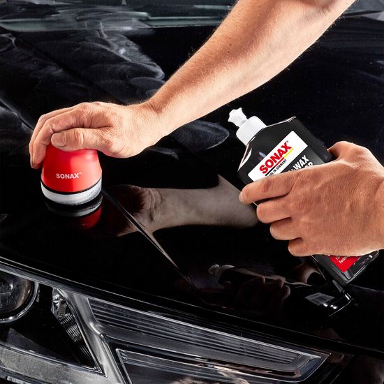Цветной полироль с воском чёрный 500 мл SONAX Polish&Wax Color (296100), Объем (В): 500 мл, изображение 5