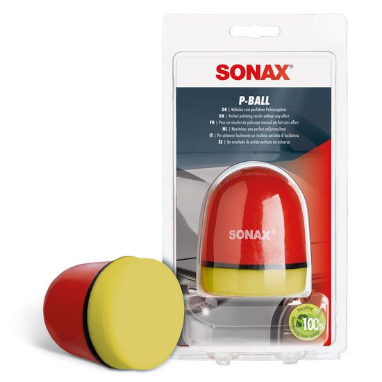 Аплікатор з губкою для нанесення поліролей та восків SONAX P-Ball (417341)