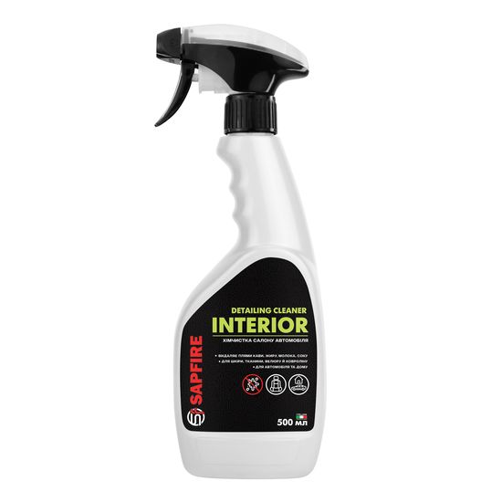Хімчистка салону автомобіля SAPFIRE Detailing Interior Cleaner 500 мл (750325)
