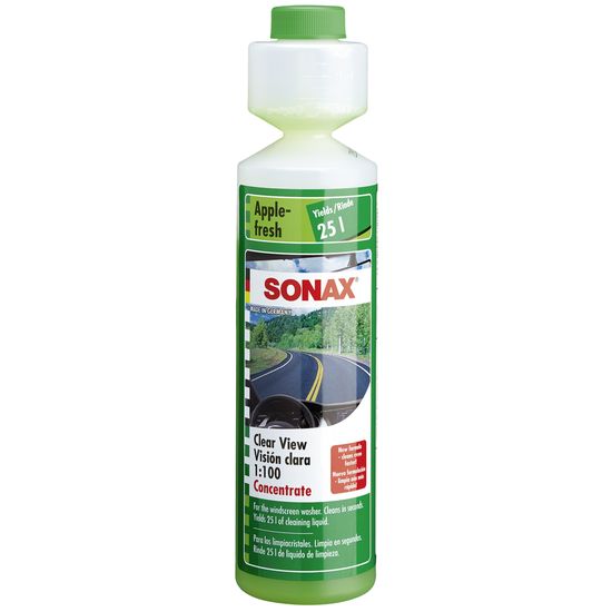 Концентрат омивача скла літній 1: 100 250 мл SONAX - Apple Fresh (372141)